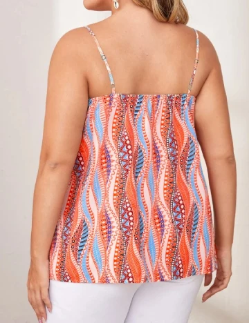 Bluza SHEIN CURVE, portocaliu