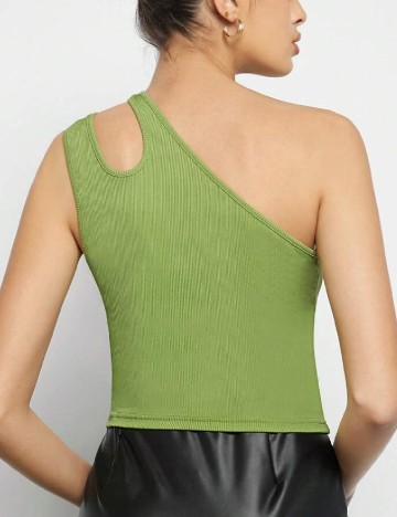 Top SHEIN, verde