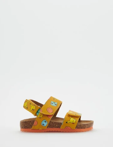 Sandale Reserved, maro deschis