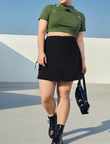 
						Top SHEIN CURVE, verde