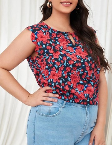 Bluza SHEIN CURVE, negru