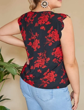 Bluza SHEIN CURVE, negru