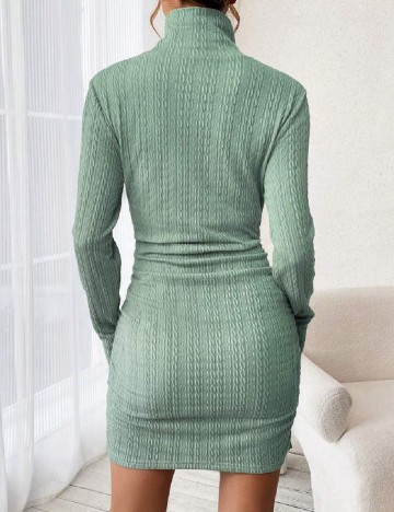 Rochie scurta SHEIN, verde