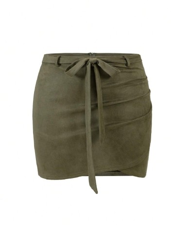 
						Fusta SHEIN CURVE, verde