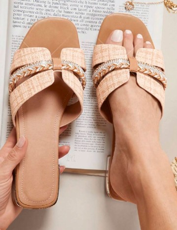 Slapi SHEIN, maro deschis