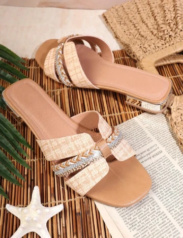 Slapi SHEIN, maro deschis