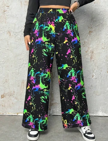 Pantaloni SHEIN CURVE, negru