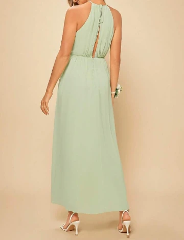 Rochie lunga SHEIN, verde Verde