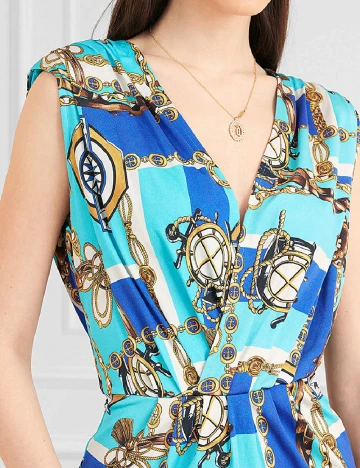 Rochie scurta Marciano Guess, bleu