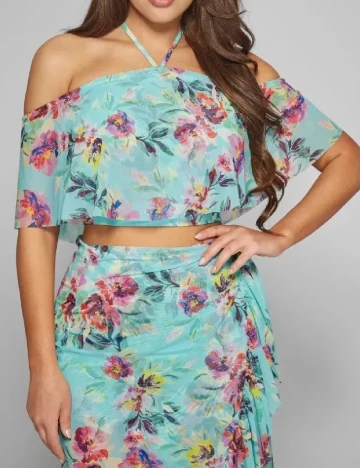 Top Marciano Guess, turcoaz Albastru