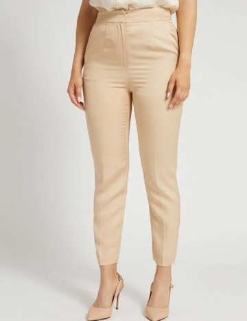 Pantaloni Marciano Guess, crem