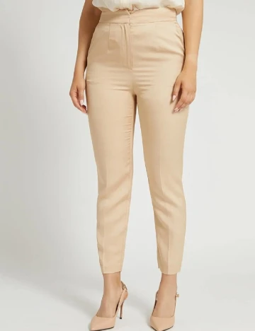 Pantaloni Marciano Guess, crem