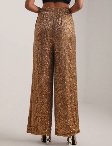 Pantaloni SHEIN, maro