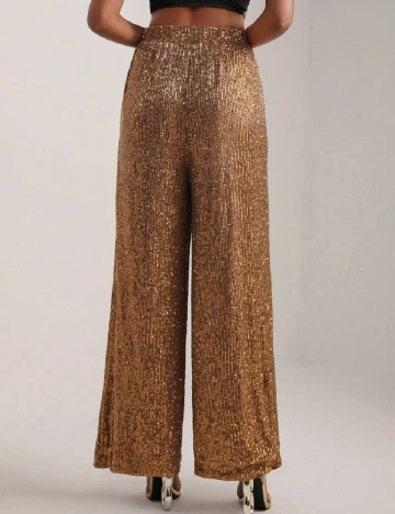 Pantaloni SHEIN, maro