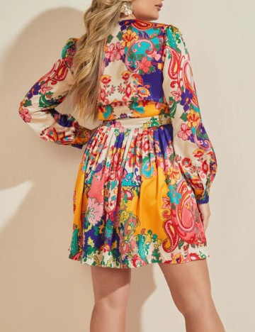Rochie scurta Marciano Guess, mix culori