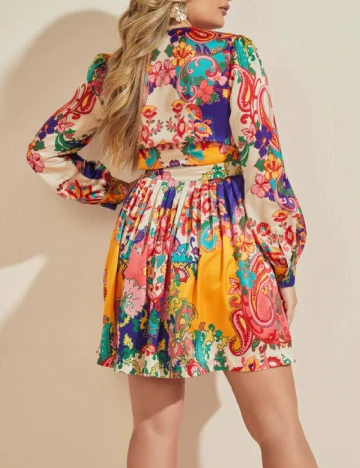 Rochie scurta Marciano Guess, mix culori
