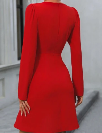 Rochie scurta SHEIN, rosu Rosu