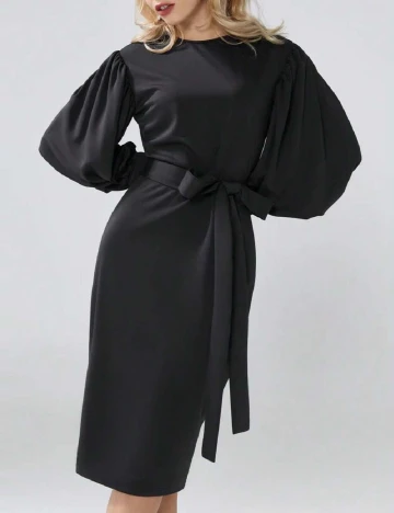 Rochie medie Ticosa, negru
