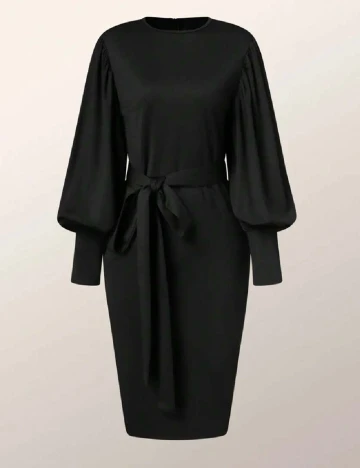 Rochie medie Ticosa, negru