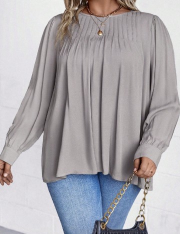 
						Bluza SHEIN CURVE, gri