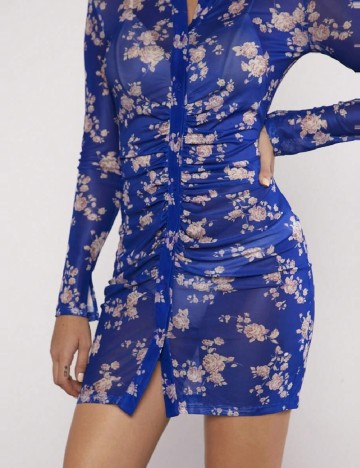 Rochie scurta SHEIN, albastru