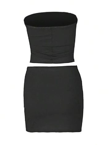 Compleu SHEIN, negru Negru