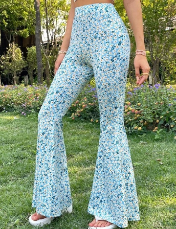 Pantaloni SHEIN, albastru