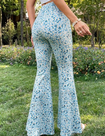 Pantaloni SHEIN, albastru