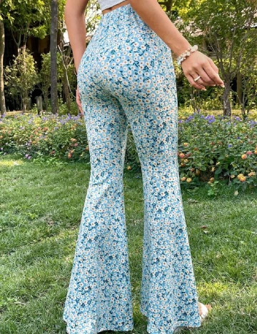 Pantaloni SHEIN, albastru