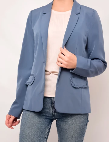 Sacou Only, albastru, 38