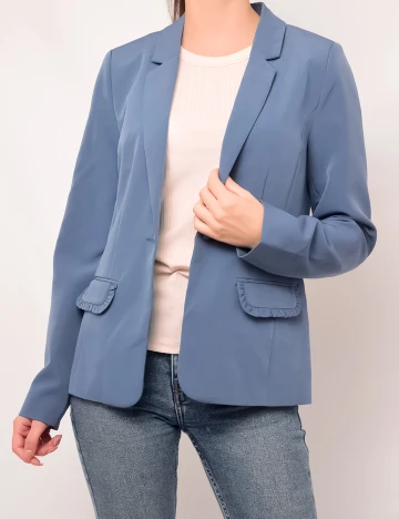 Sacou Only, albastru, 38