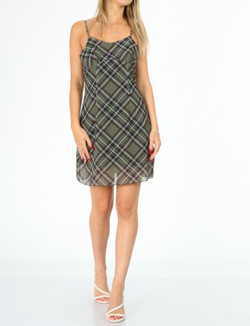 Rochie scurta Dazy, verde