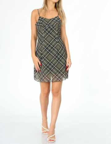 Rochie scurta Dazy, verde
