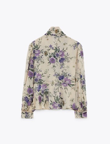 Camasa Zara, floral, L