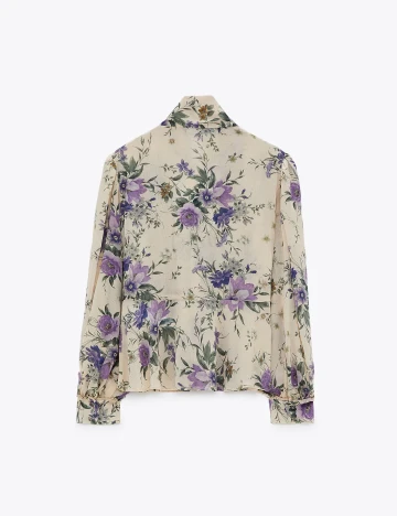 Camasa Zara, floral, L