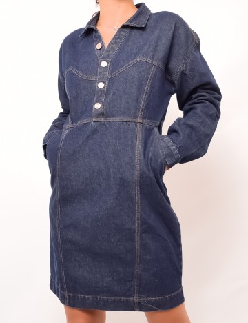 Rochie Noisy May, albastru inchis, M