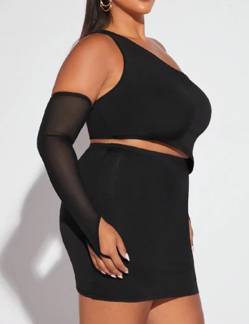 Compleu SHEIN CURVE, negru