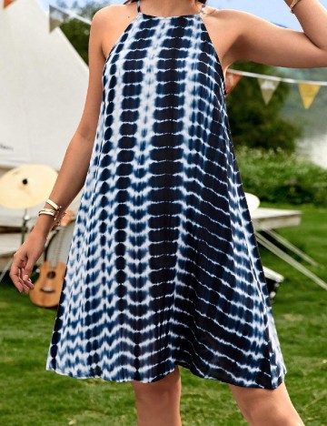 Rochie scurta SHEIN, albastru