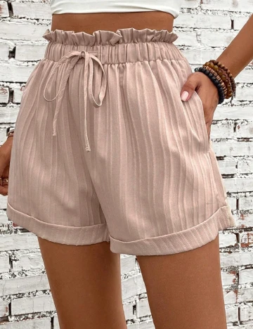 Pantaloni scurti SHEIN, bej