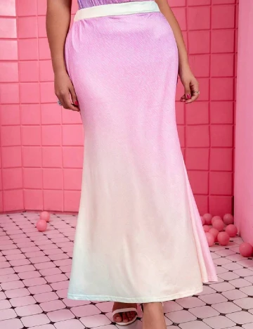 Fusta SHEIN CURVE, mix culori