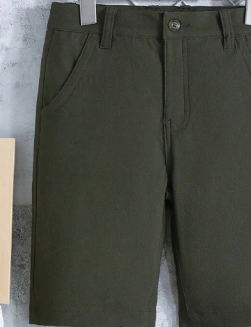 Pantaloni scurti Shein Kids, verde Verde