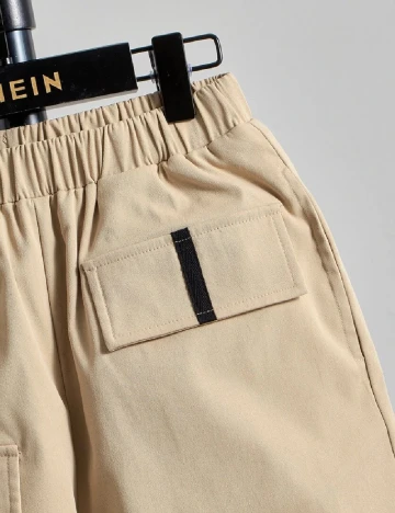 Pantaloni scurti Shein Kids, crem