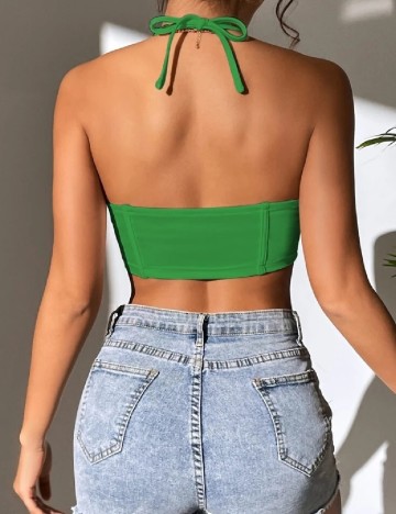 Top SHEIN, verde