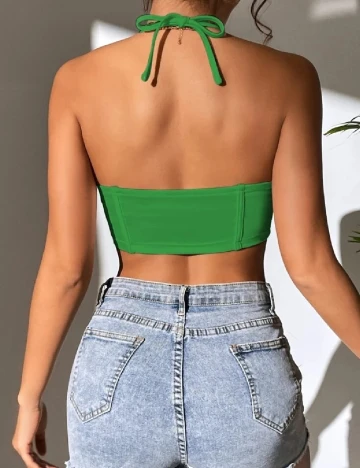 Top SHEIN, verde