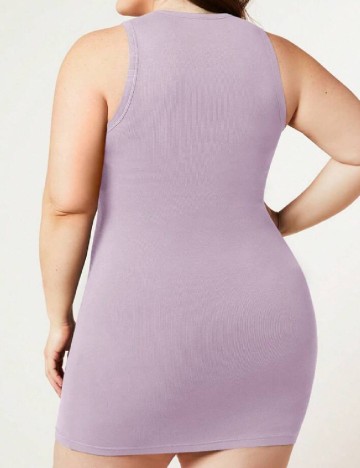 Rochie scurta SHEIN CURVE, mov