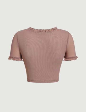 Top SHEIN, roz pudra
