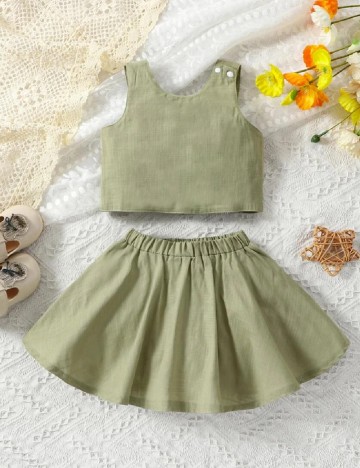 Compleu Shein Kids, verde