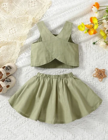 Compleu Shein Kids, verde