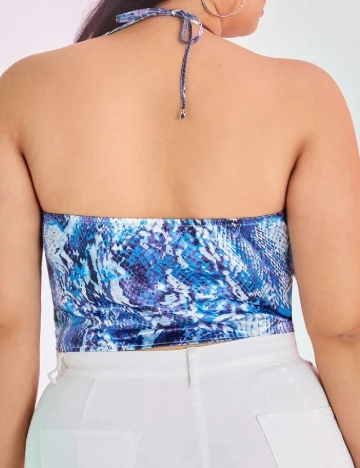 Top SHEIN CURVE, albastru