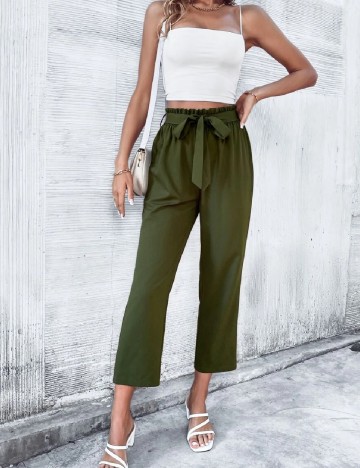 
						Pantaloni SHEIN, verde